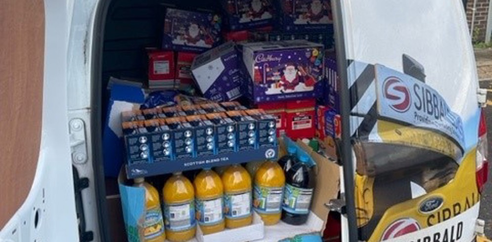 West Lothian Foodbank Donations